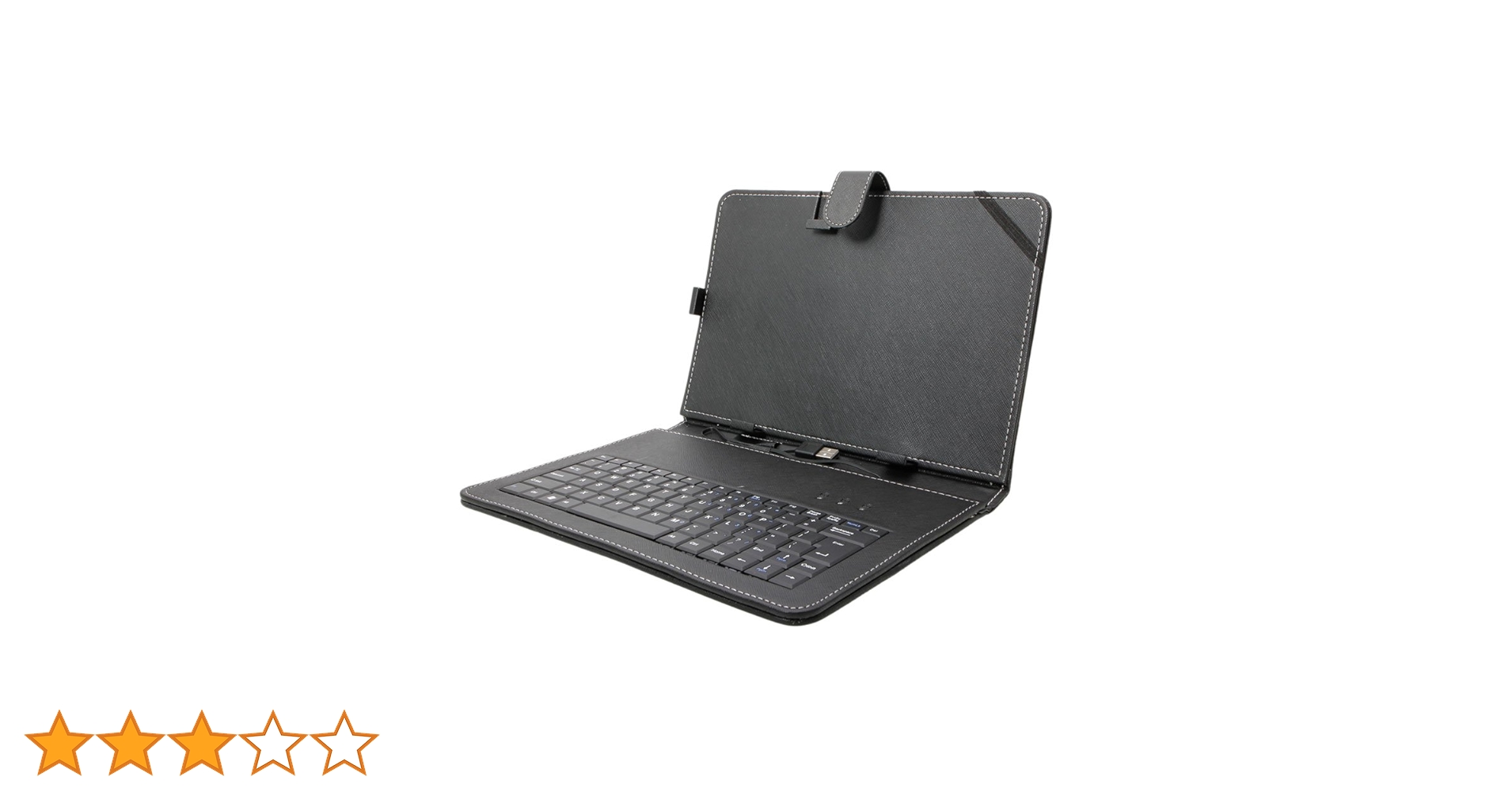 Amazon | Android端末向けUSBキーボード付きレザーケース 10インチ Amazon | Android端末向けUSBキーボード付きレザーケース 10インチ